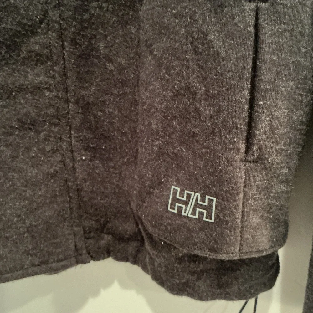 Helly Hansen HH Training Full Zip Jacket Dark Gray Heathered Fleece Size‎ M